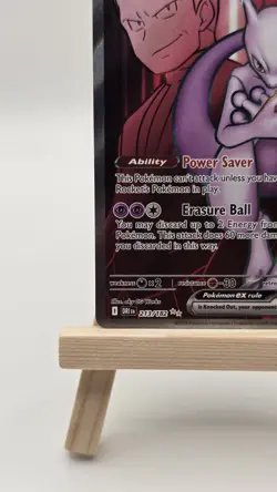 Pokemon TCG Team Rocket's Mewtwo EX 213/182 Ultra Rare, Destined Rivals - Image 3