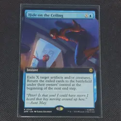 Hide On The Ceiling - 0249 - R - Non Foil - Extended - Spider-Man - MTG - NM/M - Image 1