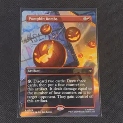 Pumpkin Bombs - 0026 - R - Non Foil - Borderless - Spider-Man - MTG - NM/M - Image 1