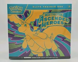 Pokemon Ascended Heroes Elite Trainer Box ETB *Factory Sealed* - Image 1