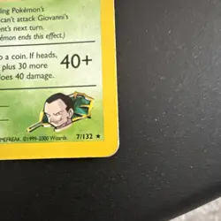 Pokemon Card Giovanni's Nidoking 7/132 Gym Challenge Holo Rare 112💎NM💎 - Image 5