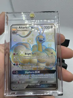 NM Altaria GX SV77/SV94 Hidden Fates: Shiny Vault Holo Pokemon Card - Image 2