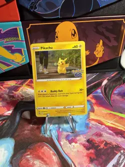 Pikachu Pokemon Go Pokemon TCG 027/078 - Image 1