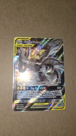 NEAR MINT - Pikachu & Zekrom GX TAG TEAM Promo SM168 Pokemon Full Art - Image 3