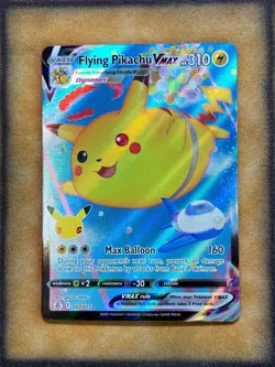 Pokemon Flying Pikachu VMax 007/025 Celebrations Full Art Ultra Rare NM - Image 1