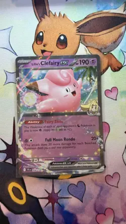 Lillie's Clefairy ex 056/159 Double Rare Journey Together Pokemon Near Mint - Image 1