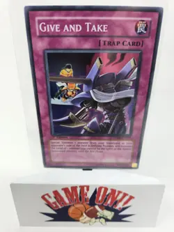 YuGiOh Give and Take DP08-EN029 Duelist Pack Super Rare 1st Edition NM - Image 1