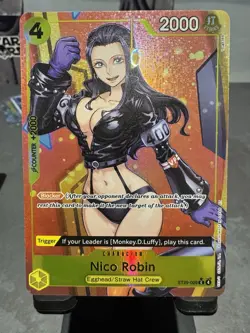 English ST29-009 Nico Robin One Piece TCG Alt Art Near Mint - Image 1