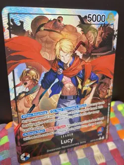 Lucy Alternate Art Leader One Piece OP15-002 Adventure On Kami’s Island Foil NM - Image 2