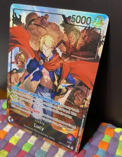 Lucy Alternate Art Leader One Piece OP15-002 Adventure On Kami’s Island Foil NM - Image 3
