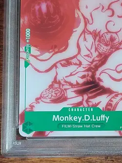 2024 One Piece P-061 Monkey D Luffy ST16 Green Uta Promo PSA 10 GEM MINT Rare - Image 5