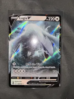 Lugia V 138/195 Silver Tempest Sword & Shield Pokemon TCG NM Card - Image 1