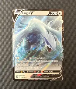 Lugia V 138/195 Silver Tempest Sword & Shield Pokemon TCG NM - Image 1