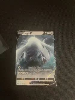 Pokemon TCG - Lugia V - 138/195 - Silver Tempest - NM Holo - Image 1