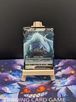Pokemon TCG SWSH Silver Tempest Lugia v 138/195 Card NM Condition - Image 1