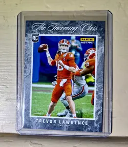Trevor Lawrence 2021 Panini NFL The Incoming Class Rookie Football Card 1/6610 - Image 1