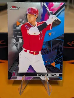 2021 Topps Finest Shohei Ohtani Los Angeles Angels Base Card #54 - Image 1