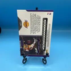 2020-21 Panini Prizm LeBron James #1 Los Angeles Lakers Hologram Basketball Card - Image 2