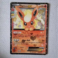 Flareon EX Generations RC6/RC32 Radiant Collection Pokemon TCG Card NM - Image 1