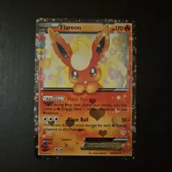 Pokemon TCG Flareon EX Holo Rare Card Radiant Collection RC6/RC32 Generations NM - Image 1