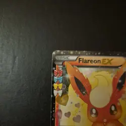 Pokemon TCG Flareon EX Holo Rare Card Radiant Collection RC6/RC32 Generations NM - Image 2