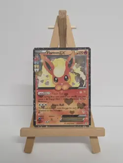 Pokemon TCG Flareon EX Holo Foil Generations RC6/RC32 NM 2016 - Image 2