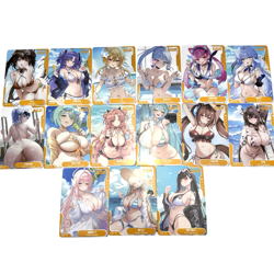 Senpai Goddess Haven 6: Complete SSR Set of 15 Spicy Goddess Story CCG Cards - Image 1