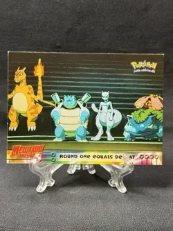 Topps Mewtwo Strikes Back Round One Equals Defeat #26 Pokemon the Movie Card - Image 1