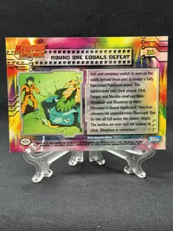 Topps Mewtwo Strikes Back Round One Equals Defeat #26 Pokemon the Movie Card - Image 2