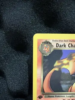 1st Edition Dark Charizard 21/82 Team Rocket Non Holo Rare Pokemon Card - Image 3