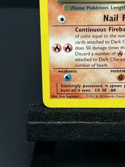 Pokemon Dark Charizard TCG Team Rocket 21/82 Non-Holo Rare Card - Image 4