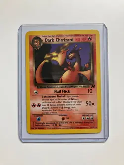 Dark Charizard Pokemon Card TCG Team Rocket 21/82 Non-Holo Rare Gen 1 - Image 1
