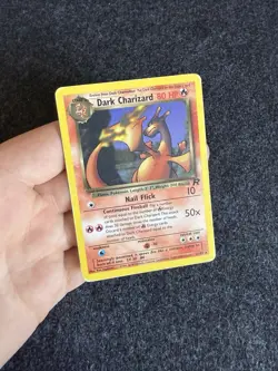 Pokemon Dark Charizard Non Holo #21/82 - Team Rocket WOTC Set MP - Image 3