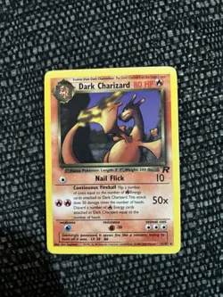 Pokemon Dark Charizard 21/82 TCG Non Holo Team Rocket - Image 1
