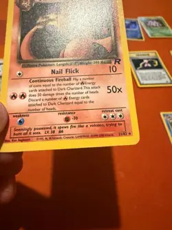 Pokemon Dark Charizard TCG Team Rocket 21/82 Non-Holo Rare Card - Image 4
