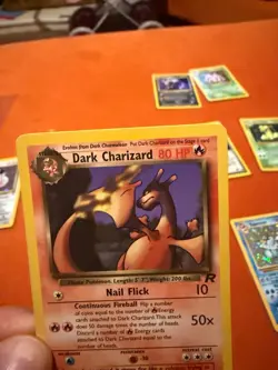Pokemon Dark Charizard TCG Team Rocket 21/82 Non-Holo Rare Card - Image 5