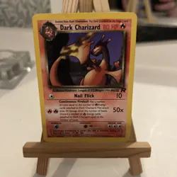 Pokemon TCG Dark Charizard 21/82 Non-Holo Rare Team Rocket 2000 Vintage Normal - Image 1