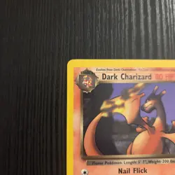 Dark Charizard 21/82 Rare Non Holo Team Rocket Pokemon Card - Image 3
