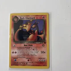 Dark Charizard Team Rocket 21/82 Non-Holo Card Pokemon TCG - Image 1