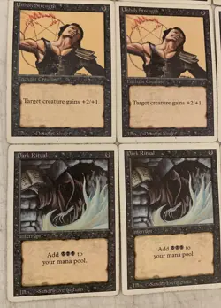 Lot of 12 94-95 Black Cards Magic The Gathering CA100 - Image 2