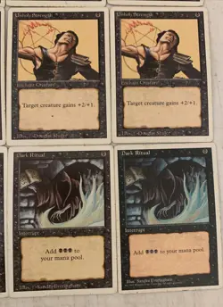 Lot of 12 94-95 Black Cards Magic The Gathering CA100 - Image 3