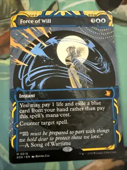 Force of Will Secrets of Strixhaven: Mystical Archive Mint Non-Foil - Image 1