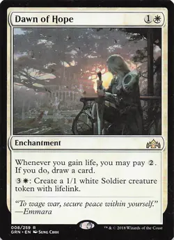 Dawn of Hope R Guilds of Ravnica 8 NM - Image 1