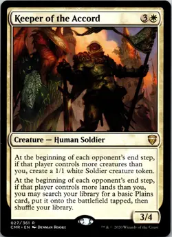 Keeper of the Accord R Commander Legends 27 NM - Image 1