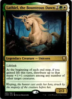 Lathiel, the Bounteous Dawn R Commander Legends 285 NM - Image 1
