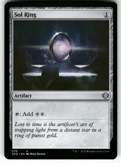 MAGIC: THE GATHERING SOL RING 276 UNCOMMON STARTER COMMANDER DECKS NM - Image 1