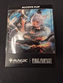Ultra Pro Final Fantasy Y'shtola Alcove Flip Deck Box New Outer Box Ding - Image 1