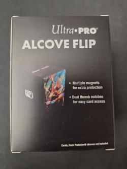 Ultra Pro Final Fantasy Y'shtola Alcove Flip Deck Box New Outer Box Ding - Image 3