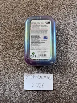 Pokemon TCG: Scarlet & Violet—Prismatic Evolutions Mini Tin New Sealed - Flareon - Image 2