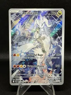 ✨ N’s Reshiram #167/159 – JTG Illustration Rare Holo Pokemon TCG ✨ - Image 1